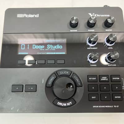 Roland TD-27 Electric Drum Brain Module V-Drum TD27 Updated to Program Version 2.21 image 2
