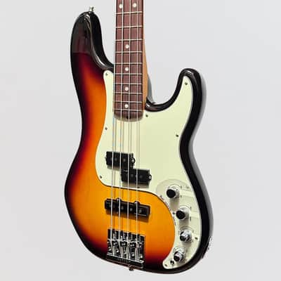 Fender American Ultra Precision 4 String USA Electric Bass Guitar 2024 - Ultraburst image 3