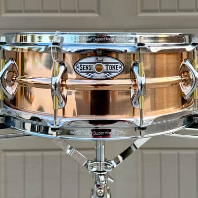 Pearl STA1450PB SensiTone Premium 14x5" Beaded Phosphor Bronze Snare Drum 2014 - 2020 - Bronze image 1