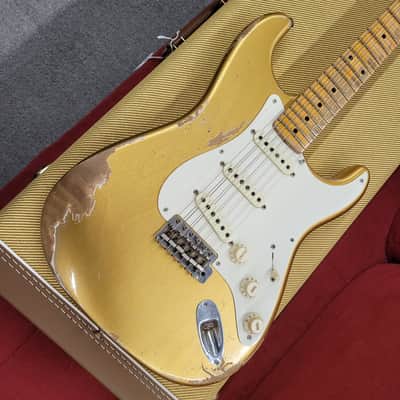 Fender Custom Shop '58 Stratocaster Heavy Relic 2018 - HLE Gold image 9
