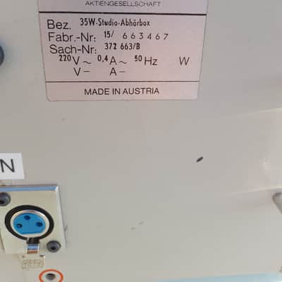 Siemens WSW 663467 Studio amplifier 35W image 2