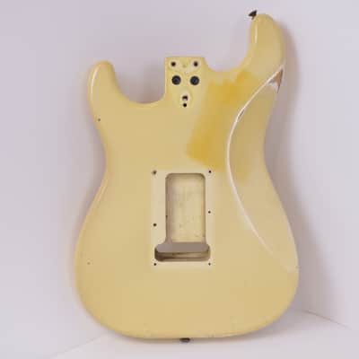 1978-1979 Fender Stratocaster BODY Olympic White 3-bolt 1970's Vintage 1975,1976,1977 image 2