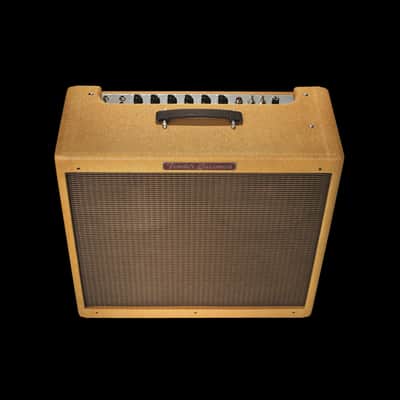 Fender American Vintage '59 Bassman Lacquered Tweed Tube Guitar Amp Combo - Demo - Serial # AA27560 image 6