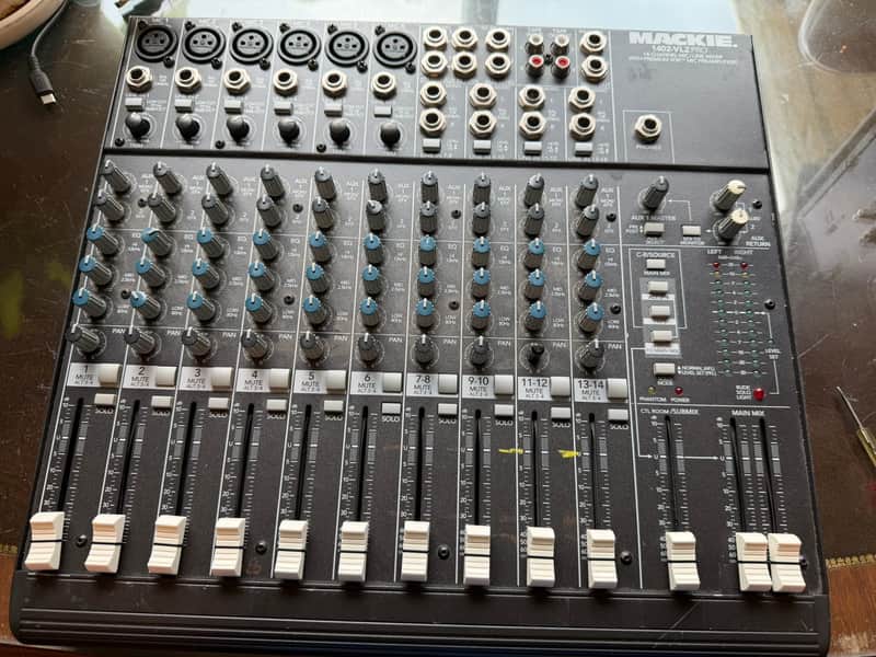 Mackie 1402-VLZ Pro 14-Channel Mic / Line Mixer 2000 - 2007 - Dark Gray image 1