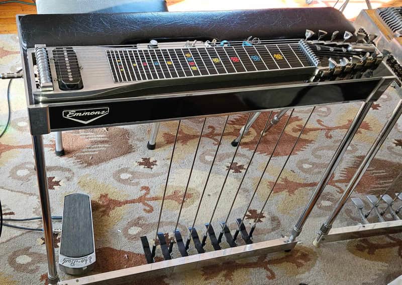 Emmons Push-Pull SD12 (FACTORY) pedal steel guitar w/ Emmons HSC image 1
