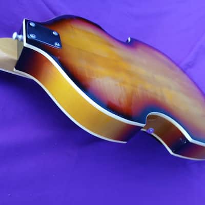 KINGSTON 1960s Hofner Style Violin Bass - Cool! image 14