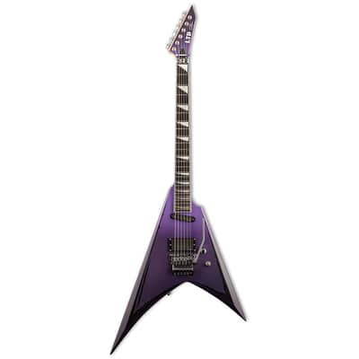 ESP LTD Alexi Ripped Sawtooth Purple Fade Satin image 1