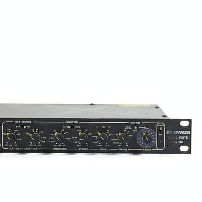 Drawmer DS201 Dual Gate 1984 - Black TGHM #2 image 3