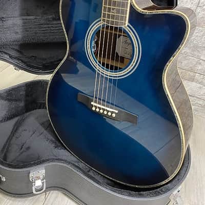 PRS SE #A60E Angelus Cobalt Blue Acoustic Electric Guitar - with Hardshell Case - AE60E image 1