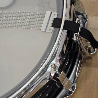 Ludwig Acrolite 14"x5" Black Galaxy Finish 1990s image 14