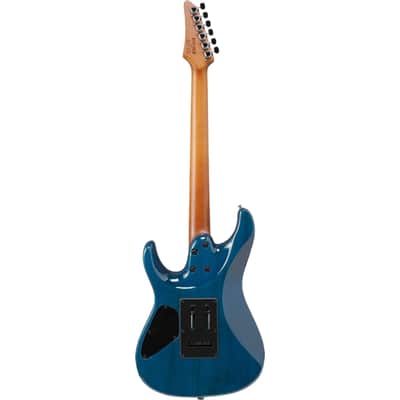 Ibanez Standard AZ24S1FTXB Electric Guitar - Transparent Turquoise Burst image 4