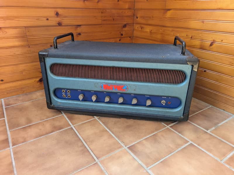Vintage '60s-'70s Univox U-1246 Guitar/Bass Tube Amp image 1