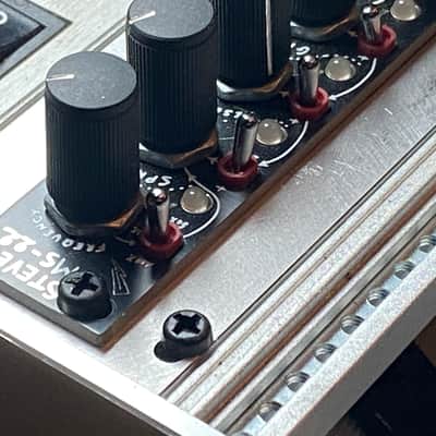 Unbranded 3U to 1U aluminium adaptor plate to fit intellijel format 1U rails 2025 - Brushed aluminium image 1