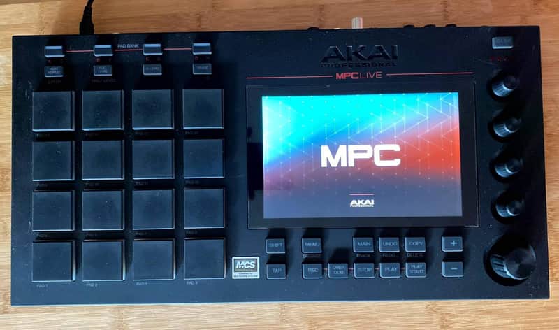 Akai Professional MPC Live Standalone Sampler / Sequencer – Powers On – For Parts / Repair image 1