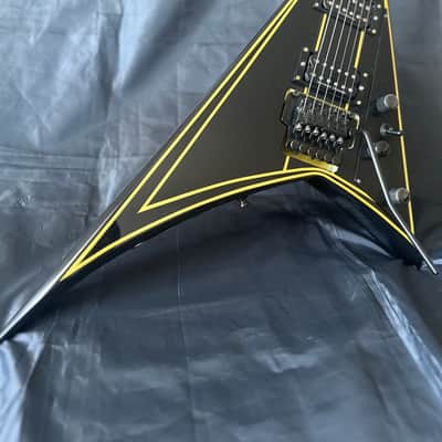 Jackson Pro Series RR3 Rhoads - Black with Gold Pinstripes Custom & Modded image 3