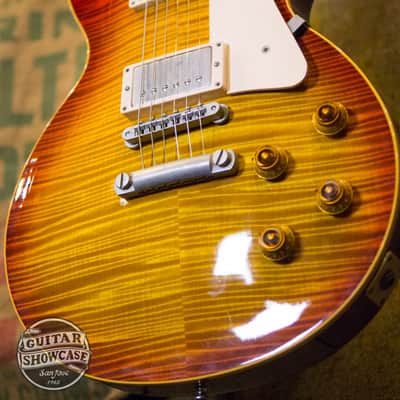 Gibson 1995 Les Paul R9 1959 Reissue Flamed Maple Electric Guitar image 2