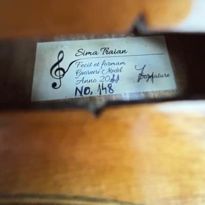 Master Level Violin 4/4 by Luthier Traian Sima, Reghin Romania 2022 #148 image 9