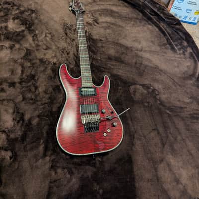 Schecter Hellraiser C-1 FR S Sustainiac 2013 - Present - Black Cherry image 1