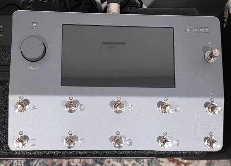 Neural DSP Quad Cortex 2021 - Present - Gray - Top-End Guitar Processor