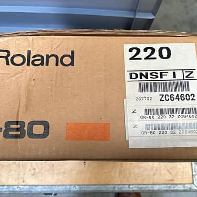 Roland CR-80 in original box with psu and manual image 4