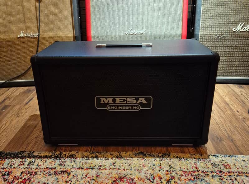 Immagine Mesa Boogie Rectifier 120-Watt 2x12" Horizontal Guitar Speaker Cabinet - 1