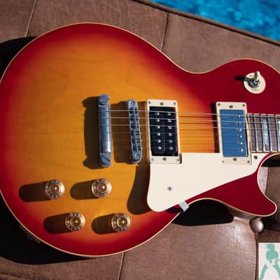 1995 Orville Licensed by Gibson LPS Les Paul Standard - Upgraded Gibson Burst Bucker 3 & '57 Classic Pickups - Made in Japan Pro Set Up w Perfect Frets/Action/Intonation image 6