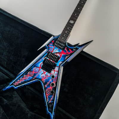 Dean Dimebag Darrell Razorback 2016 DNA Splatter Graphic - Artist Proof image 7