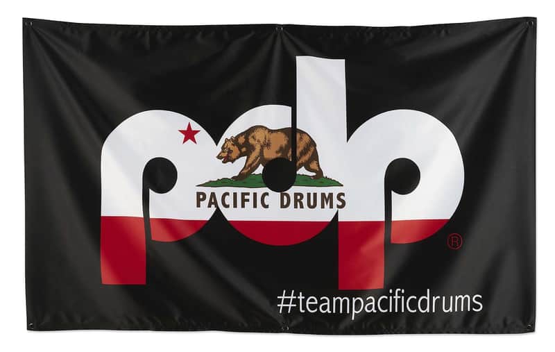 PDP Banner, Cali Flag On Black, 60”x 36” in image 1
