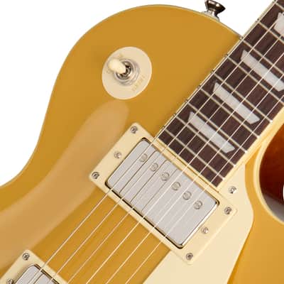 Epiphone Les Paul Standard 50s Electric Guitar - Goldtop image 6