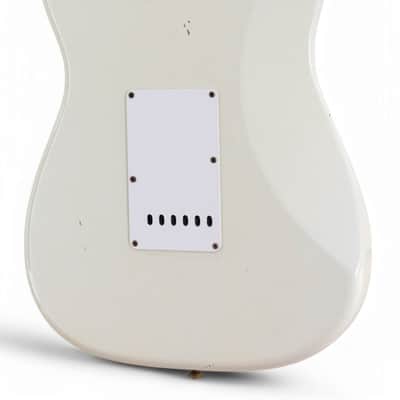 Fender Custom Shop 1969 Stratocaster Journeyman Faded Aged Olympic White image 6