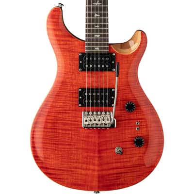 PRS SE Custom 24-08 Electric Guitar, Blood Orange image 1