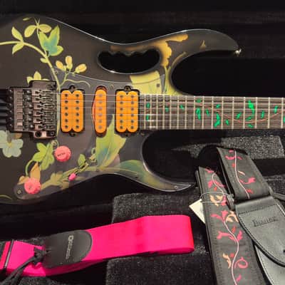 Ibanez JEM77-FP Steve Vai Signature - Black Floral Pattern image 19