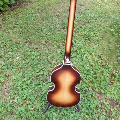 Hofner beatle bass 500/1 left hand right hand  1969 sunburst image 12