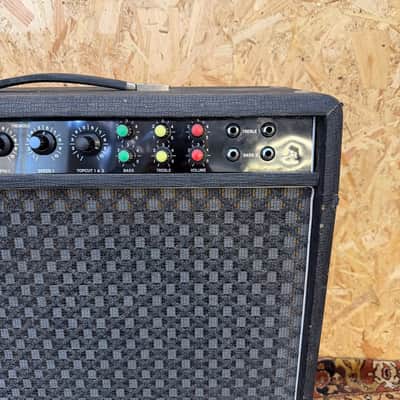 Vintage 1970s Carlsbro 60 TR Amp Tremolo Twin 2x12 Guitar Valve Amplifier Combo image 4