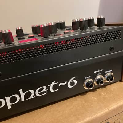 Sequential Prophet-6 Desktop 6-Voice Polyphonic Synthesizer 2018 - 2020 - Black with Wood Sides image 9