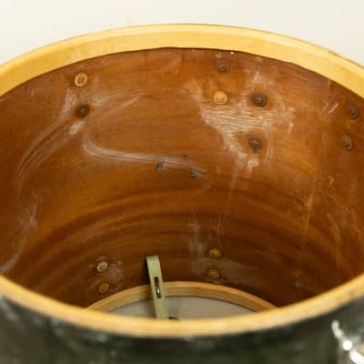 1962 Slingerland Black Diamond Pearl "Double Rail" Drum Set image 24