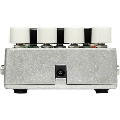 Electro-Harmonix Hot Wax Dual Overdrive Pedal - Crayon & Hot Tubes image 4