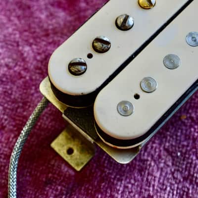 Vintage 1959 Gibson Double White PAF Humbucker Pickup 8.64k Holy Grail Burst Tone 1960 Les Paul Standard image 23