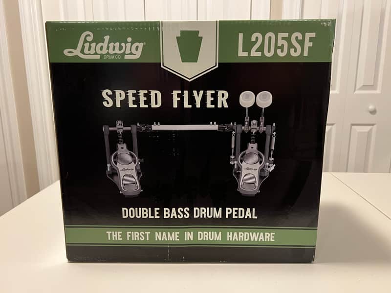 Ludwig L205SF Speed Flyer Double Bass Drum Pedal 2021 - Present - Silver image 1