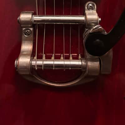 Epiphone SG Junior 2002 - Bigsby Style Tremolo - Cherry image 5