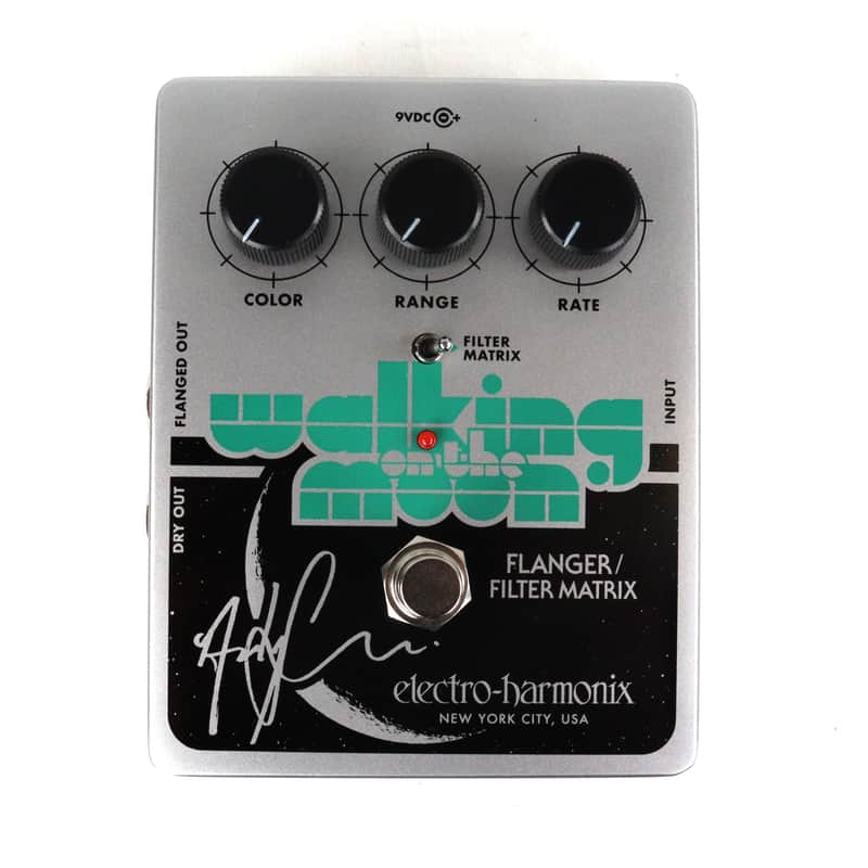 Used Electro-Harmonix EHX Andy Summers Walking on the Moon Flanger Effects Pedal image 1
