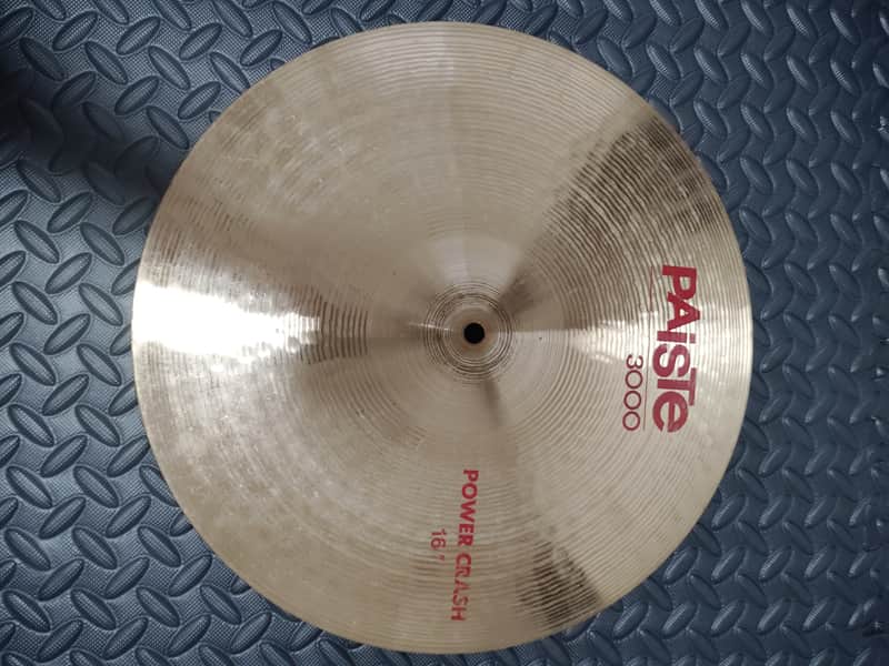 Paiste 16" 3000 Power Crash Cymbal 1983 - 1993 - Traditional image 1