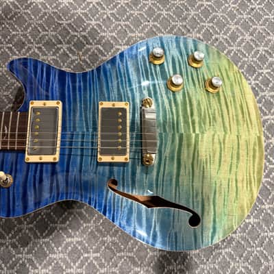 Patrick James Eggle Macon Semi Hollow Carve Top 2025 - Custom color edition image 2