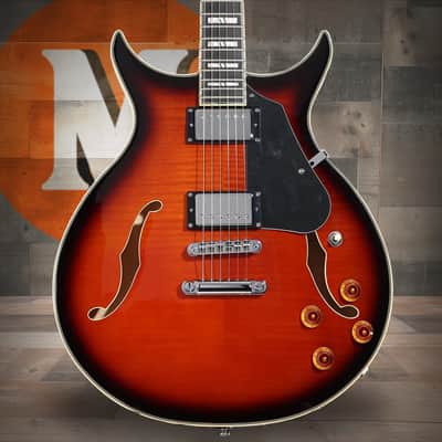 Washburn Parallaxe Marc Rizzo 7 String Electric Guitar, PXL-MR27B