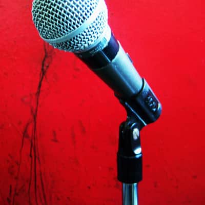 Vintage 1980's Shure PE50SP "Special Pro" dynamic cardioid microphone Low Z w accessories # 8 SM58 PE56D 565SD image 5