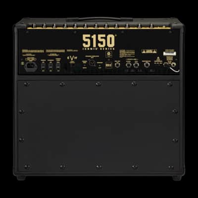 EVH 5150 Iconic Series EL34 40-watt 1x12 Combo Amp - Black/Gold image 1
