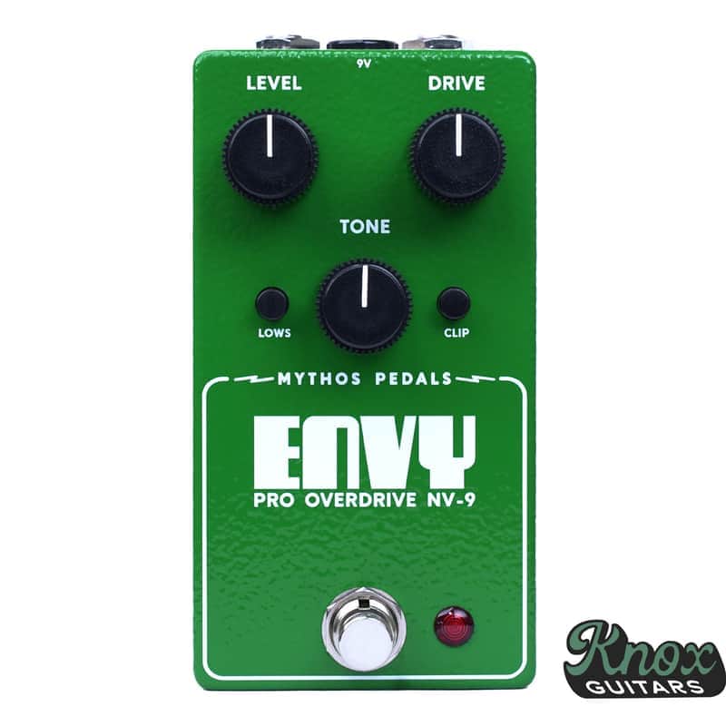 Mythos Pedals Envy Pro Overdrive NV-9 2024 - Present - Green image 1