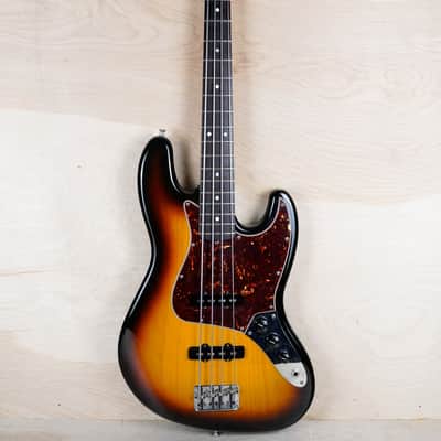Fender 60th Anniversary American Jazz Bass 2006 Sunburst USA w/ OHSC image 3