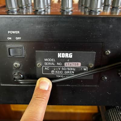 Korg Mono/Poly MP-4 monophonic/polyphonic Synthesizer w/ gig bag image 9