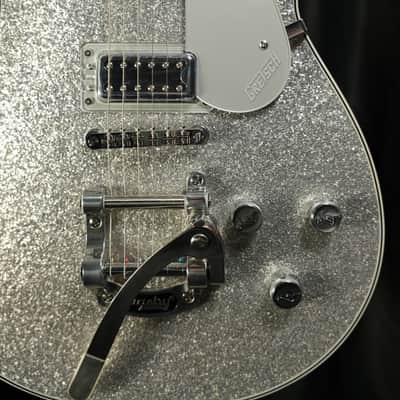 Gretsch G5230T Electromatic® Sparkle Jet™ FT Single-Cut with Bigsby® 2025 - Silver Sparkle image 5